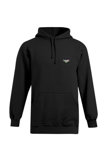 Felpa con cappuccio da uomo 80/20 pesante 2190f - Black