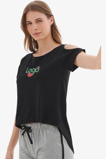 Image produit Women's drop tail tee-shirt sk233