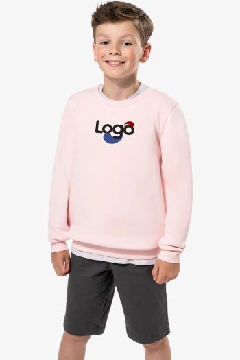 Image produit Eco-friendly round neck sweatshirt for kids k4026