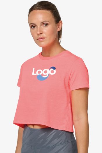 Image produit Crop top Triblend Femme tee-shirt pa4022