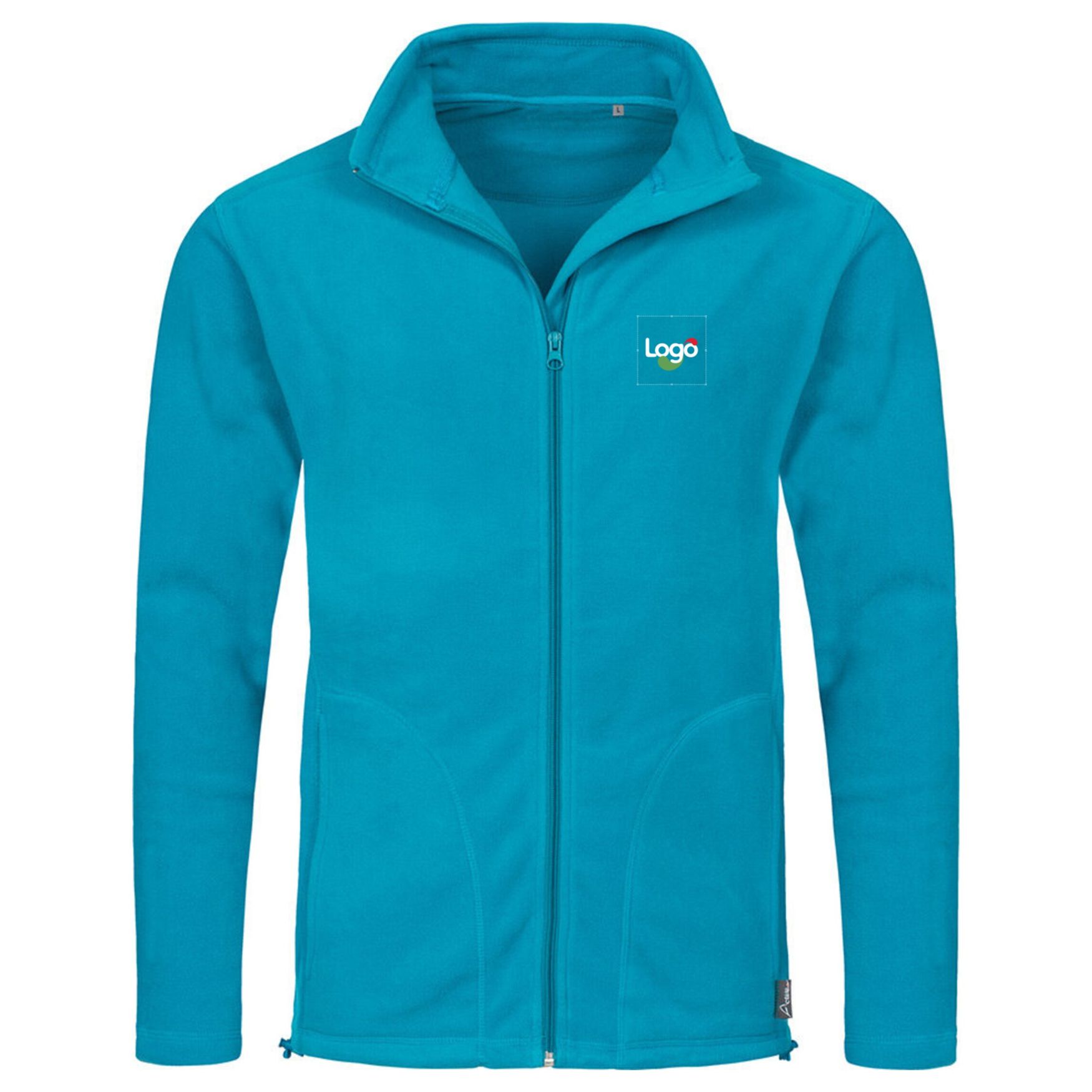 Fleece jacka Andningsbar polärjacka för personalisering st5030 - Hawaii blue