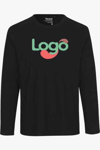 Image produit Mænds langærmet T-shirt T-shirt økologisk bomuld o61050