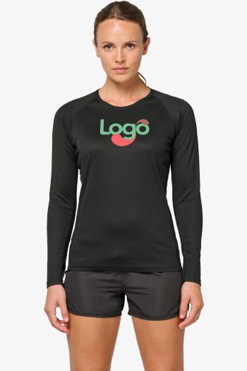 Image produit camiseta deportiva de manga larga mujer pa444