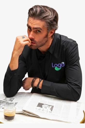 BLAISE MEN camisa homem algodão twill 03182