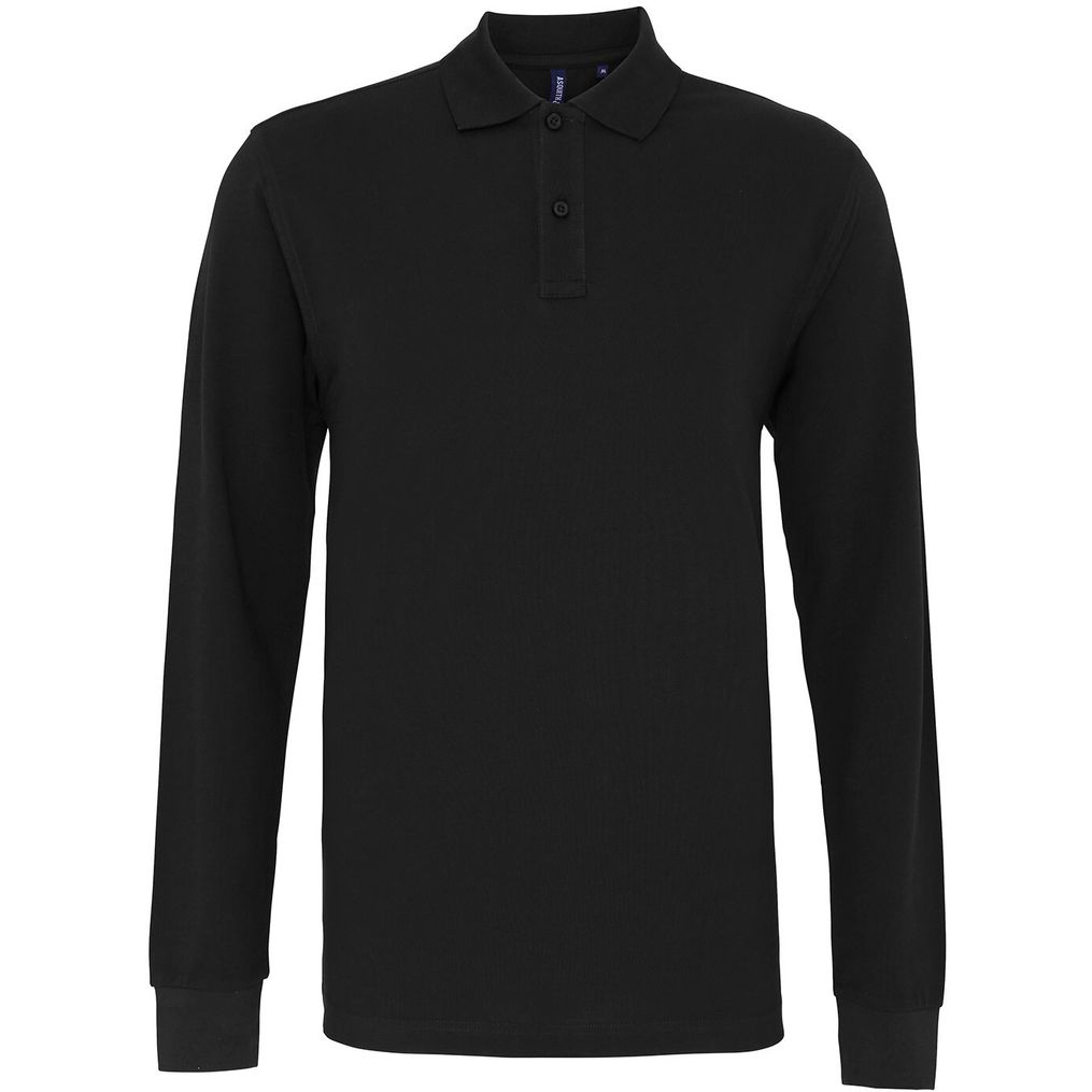 Image produit Classic fit long-sleeved polo shirt for men aq030