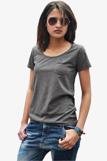 Image produit Camiseta feminina com bolso 8003 Ladies' T Pocket