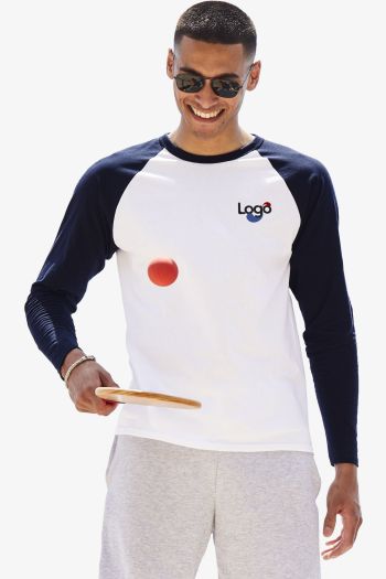 Image produit Tee shirt coton interlock raglan 61-028-0