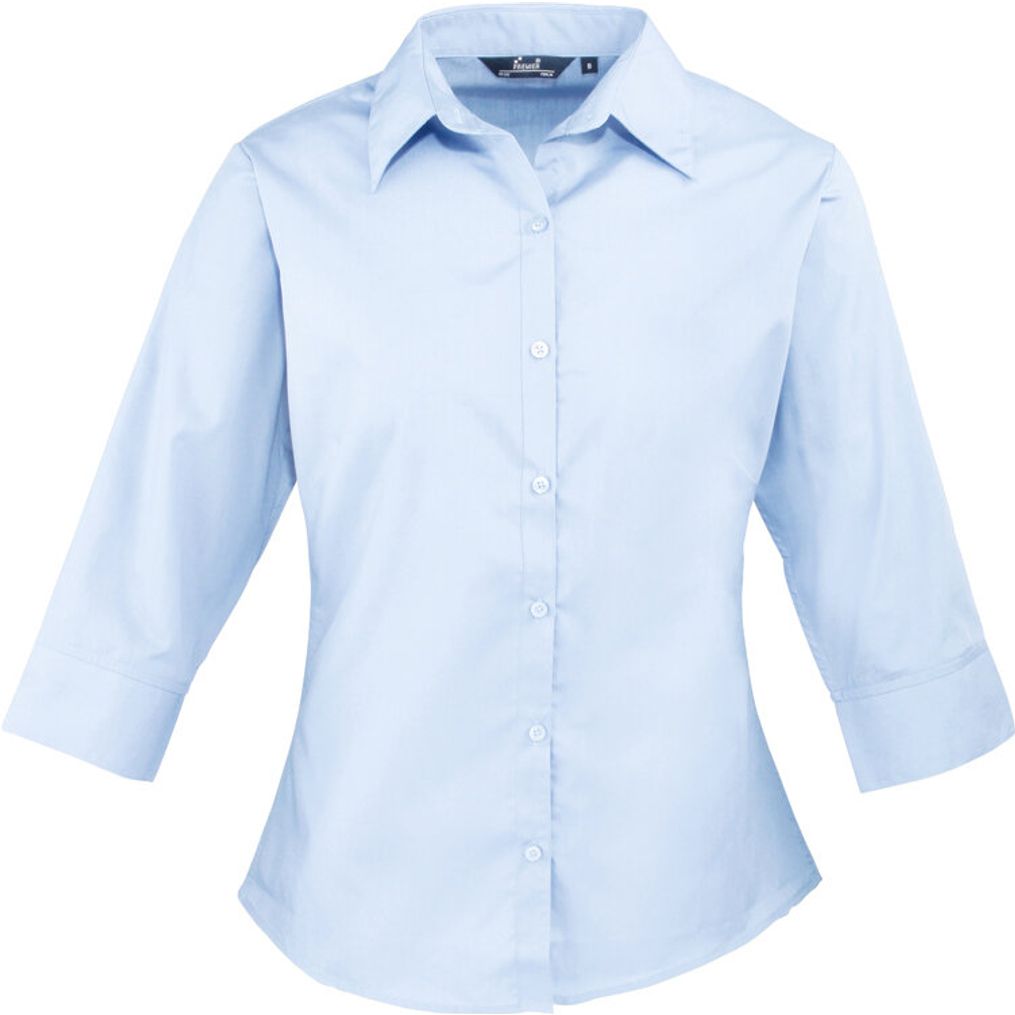 Image produit Poplin Blouse 3/4 Sleeves pr305