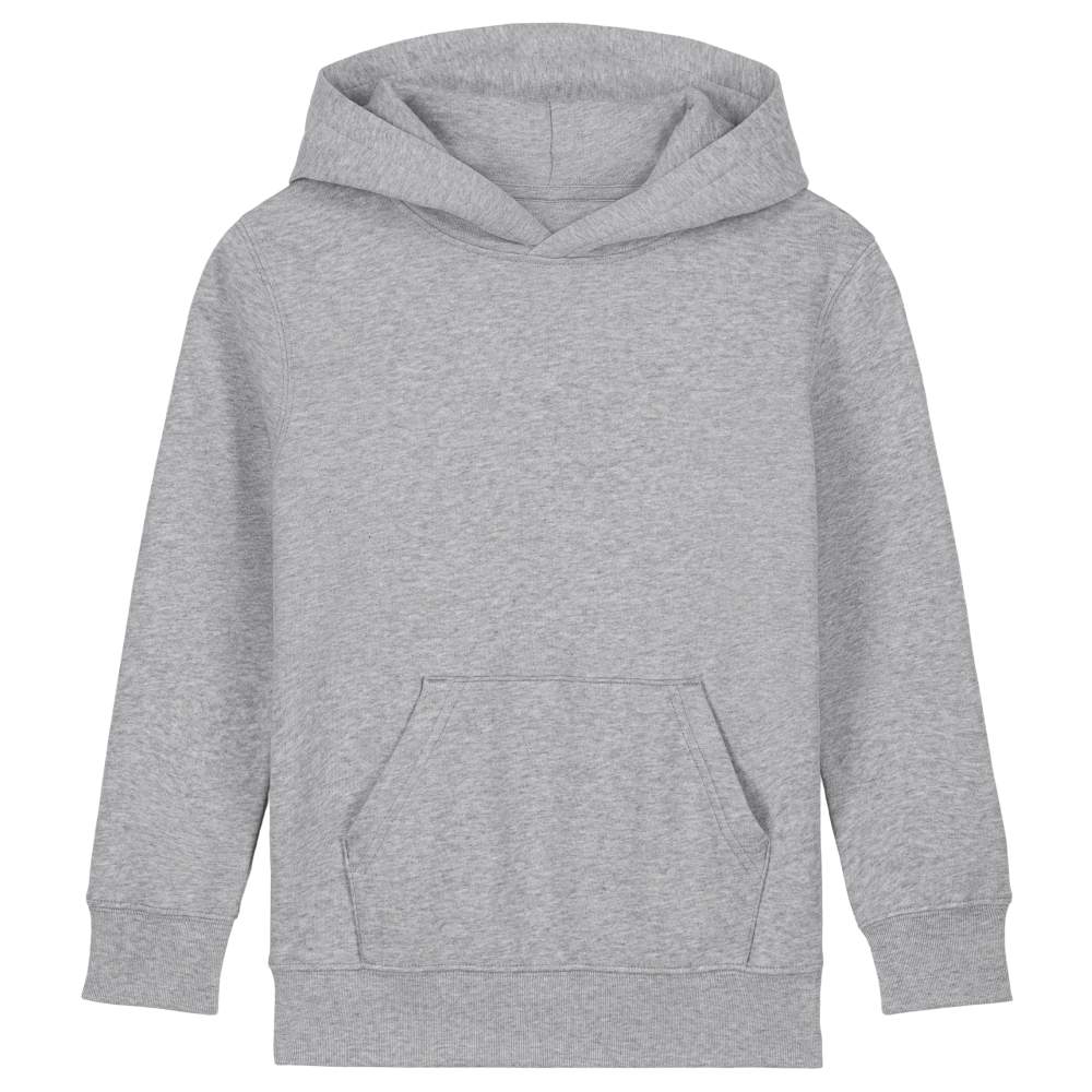 Mini cruiser 2.0 Børnetøj i bomuld med capuche personaliseret stsk180 - Heather grey