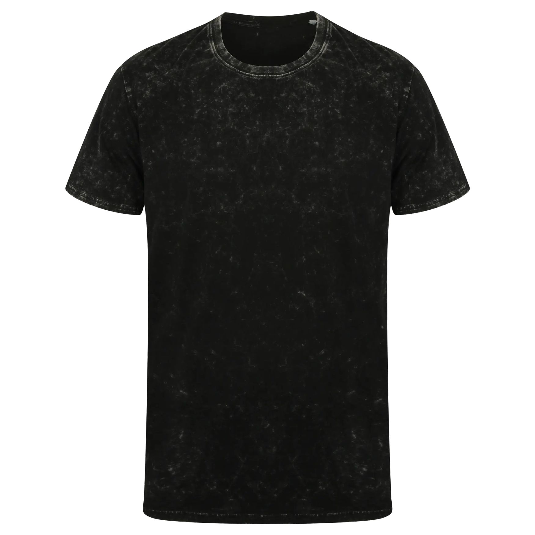Unisex washed band tee-shirt sf203 personnalisable - Washed black