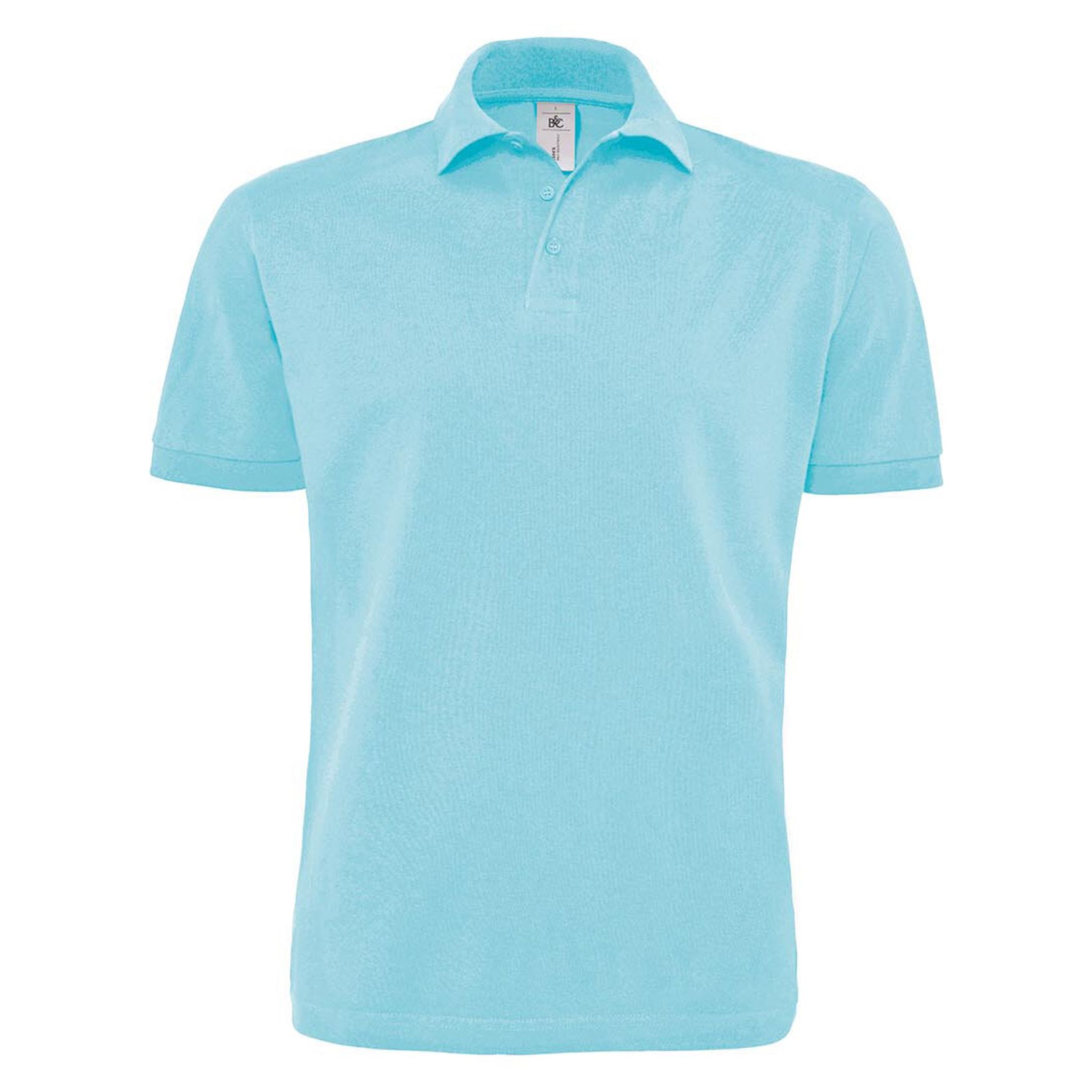 Piqué polo heavymill Polo coton textile pu422 - Turquoise