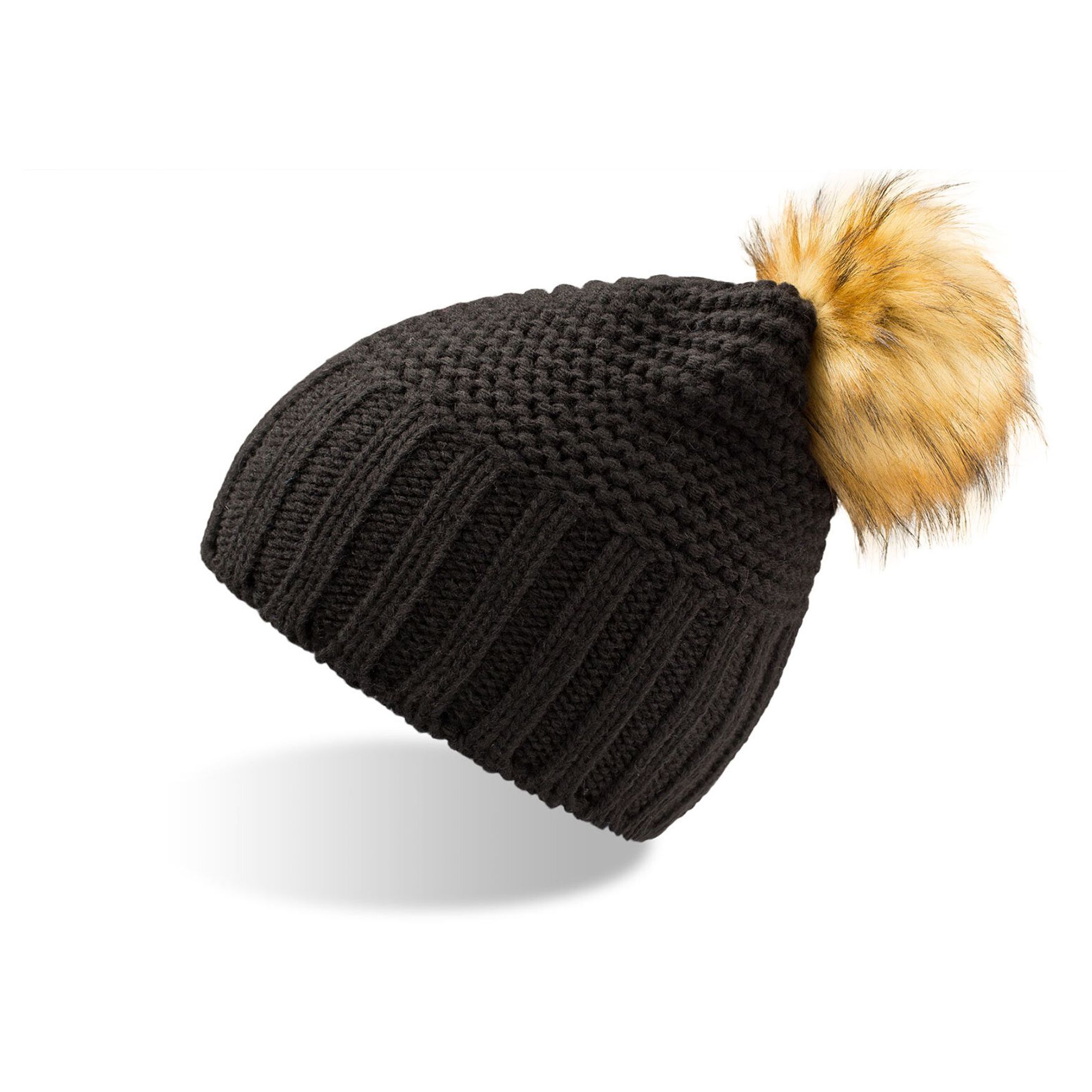 Monte bianco Bonnet non imbottito mobo - Black beige