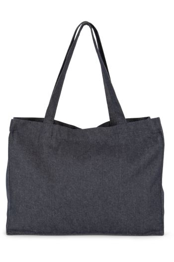 Große Denim-Einkaufstasche ki5229 - Recycled denim