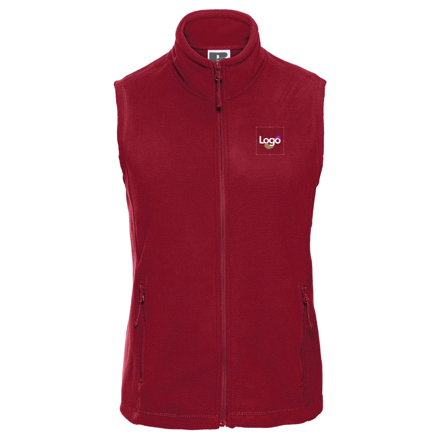 Ladies outdoor fleece gilet r-872f-0 customization - French xxl