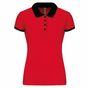 Image produit Polo a maglia jacquard bicolore donna k259