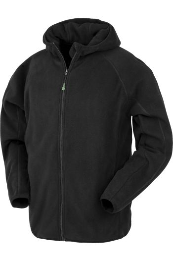 Gerecycleerde microfleece-jas van fleece r906x - Black
