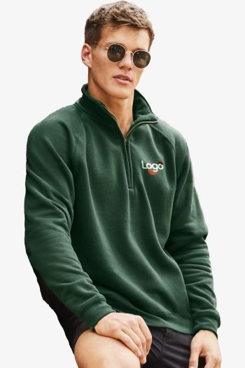 Image produit Premium zip neck raglan sweat 62-032-0