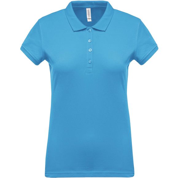 Image produit Women's short-sleeved piqué polo k255