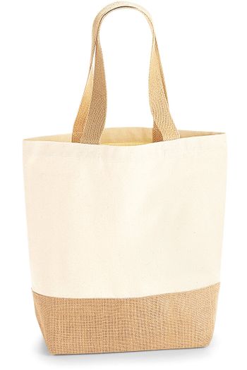 Einkaufsbeutel aus Baumwollstoff w450 - Natural