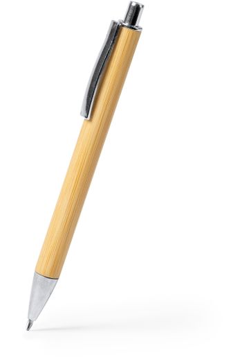 Lápiz Tucuma de bola de bambú y plástico hw8018 - Beige