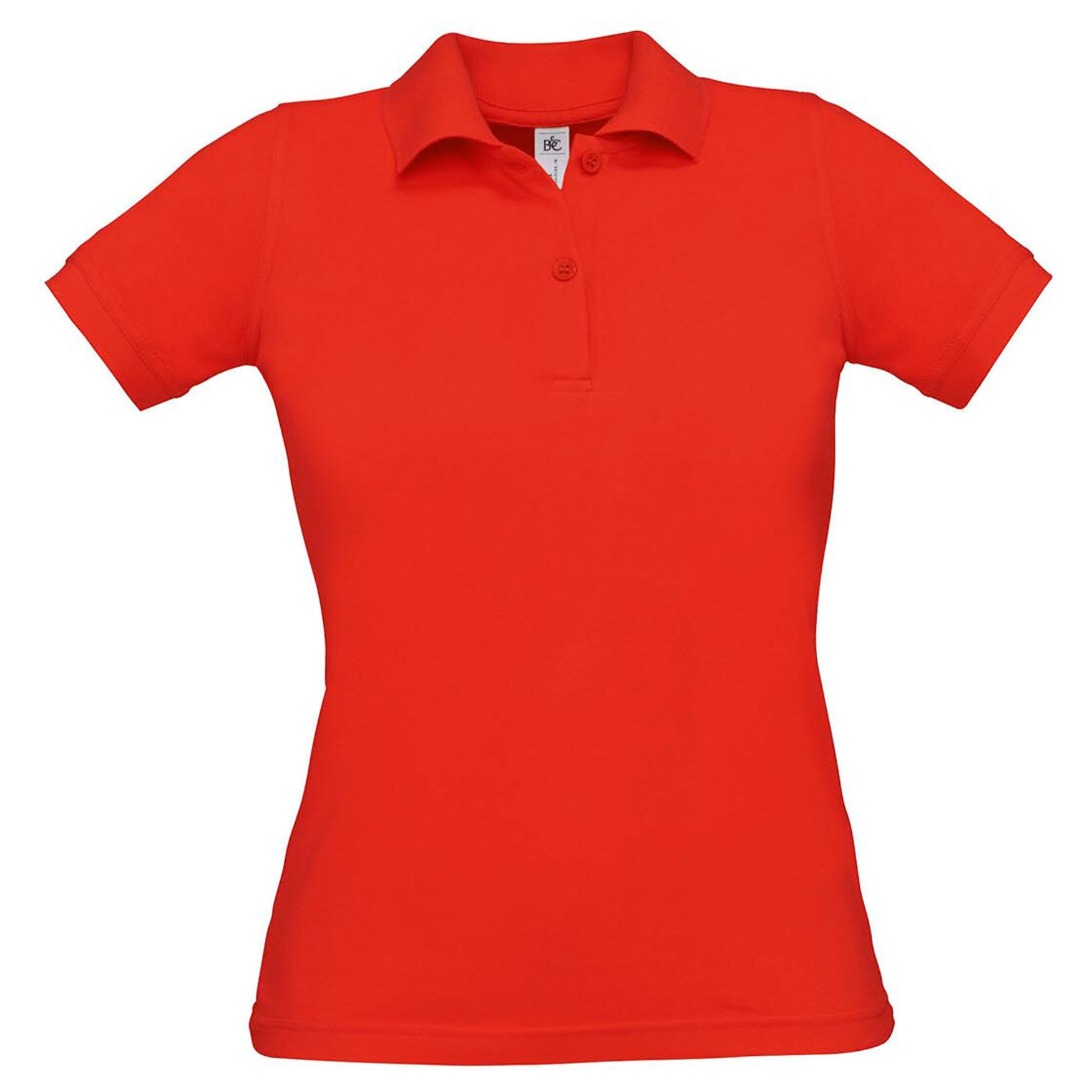 SAFRAN PURE WOMEN Polo coton piqué ringspun pw455 - Sunset orange