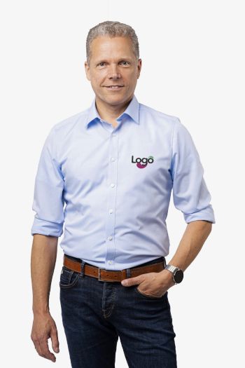 Image produit Mænds skjorte body fit ekstra lang ærme 679969