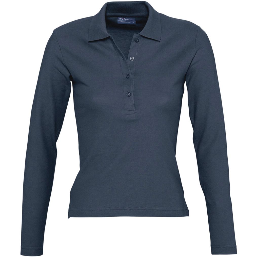 Image produit Camisa Polo Feminina Manga Longa 11317