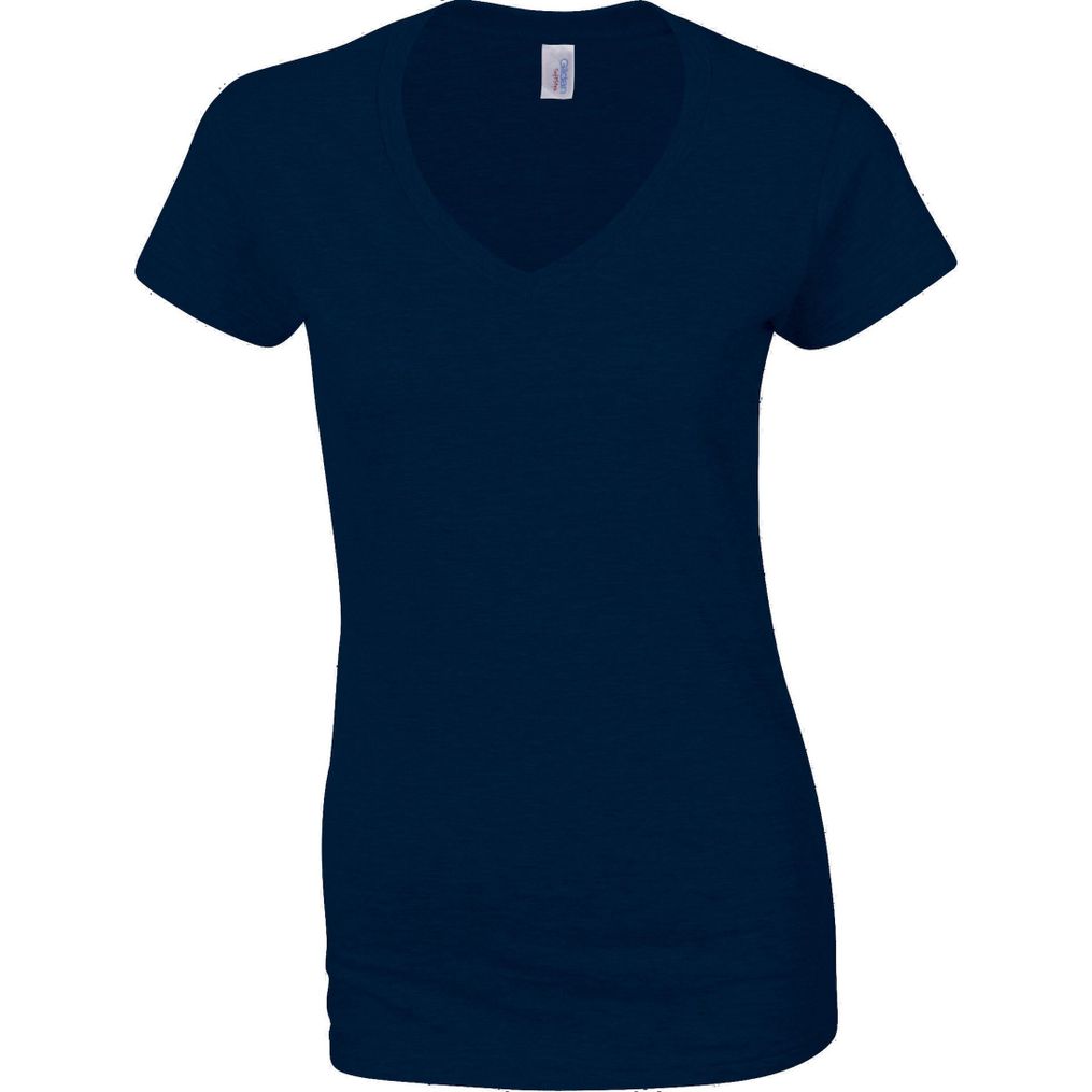 Image produit Camiseta feminina com decote em V 64V00L 64v00l