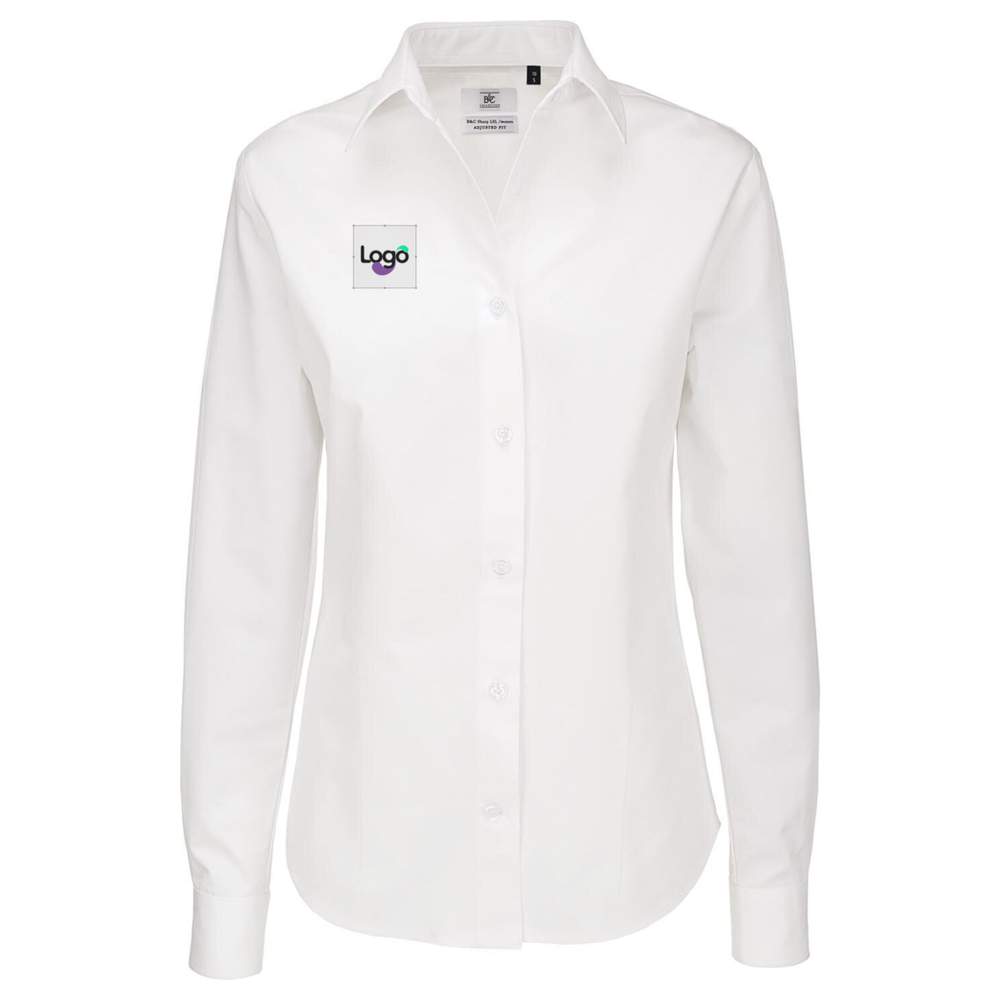 Camicia sharp donna swt83 personalizzazione - White