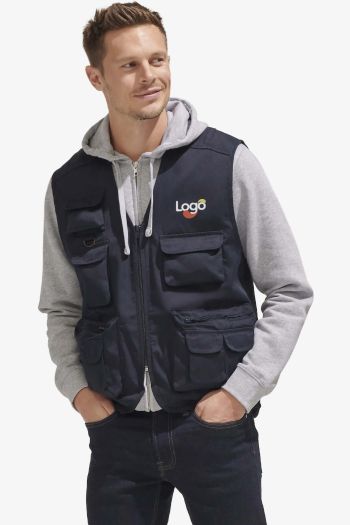 Image produit Wild Multipocket Polyester-Cotton Outdoor Vest 43630