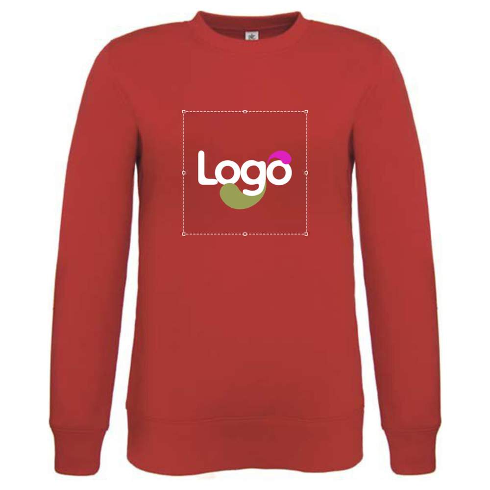 Set-in kobieta Sweter bawełna poliestru ww606 personalizacja - Red