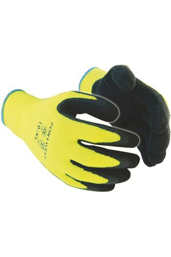 Thermal grip glove Arbeitshandschuh aus Acryl a140 - Black