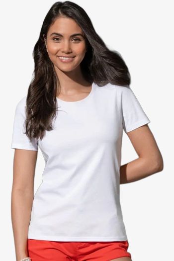 Image produit Lux fitted Tee shirt bomuld kvinde st7600