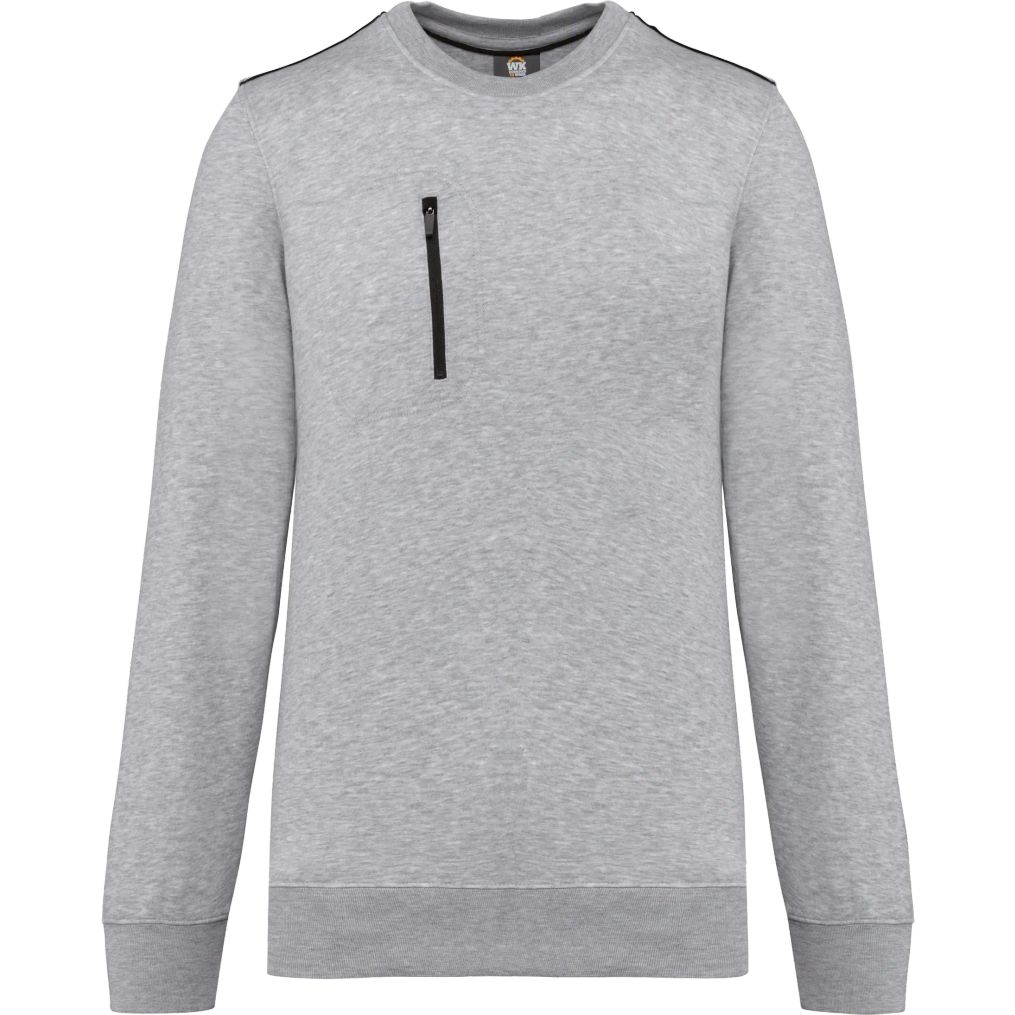 Image produit Day to day zip pocket contrasting wk403 hoodie