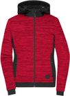 red_melange/black