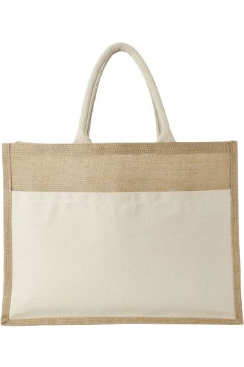 Einkaufsbeutel Jute Mumbay 18l 119526 - Naturel