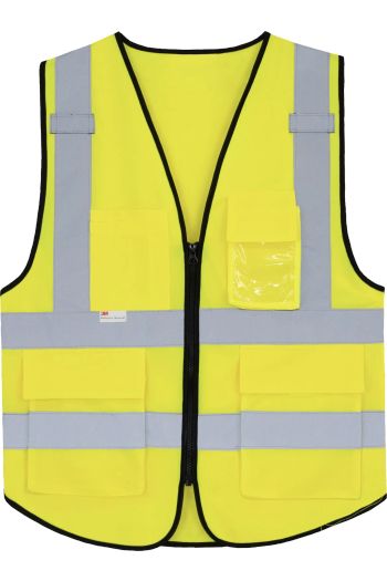 Multifun vest munich varselväst kxpmf - Signal yellow