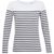 Image produit Matelot lsl women Tee shirt striped cotton 03100