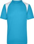 turquoise/white