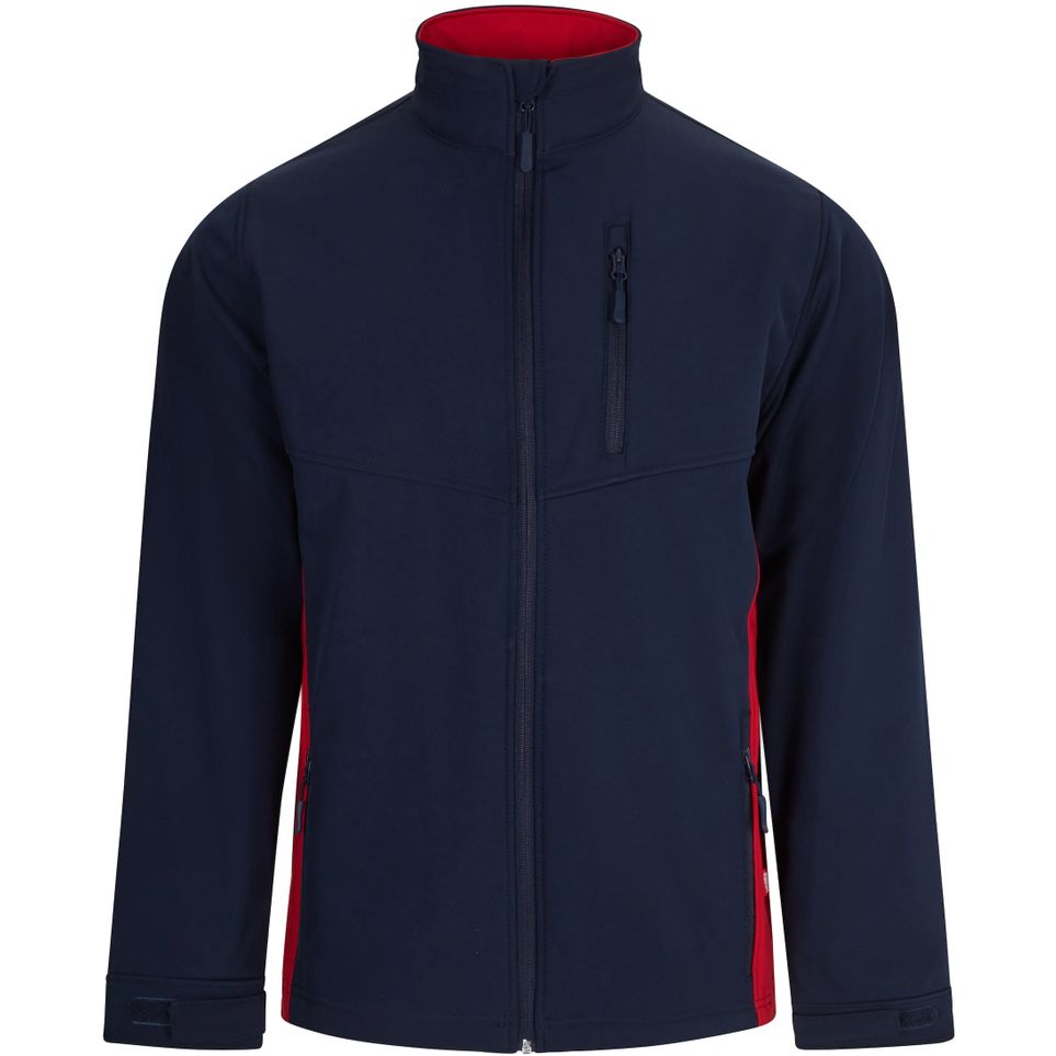 navy/red
