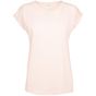 Image produit Damen Tee mit verlängerten Schultern T-Shirt Baumwolle Viskose by021