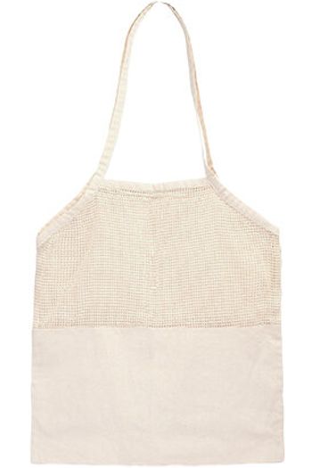 Leaf Einkaufsbeutel aus natürlichem Baumwolle bo7553 - Beige