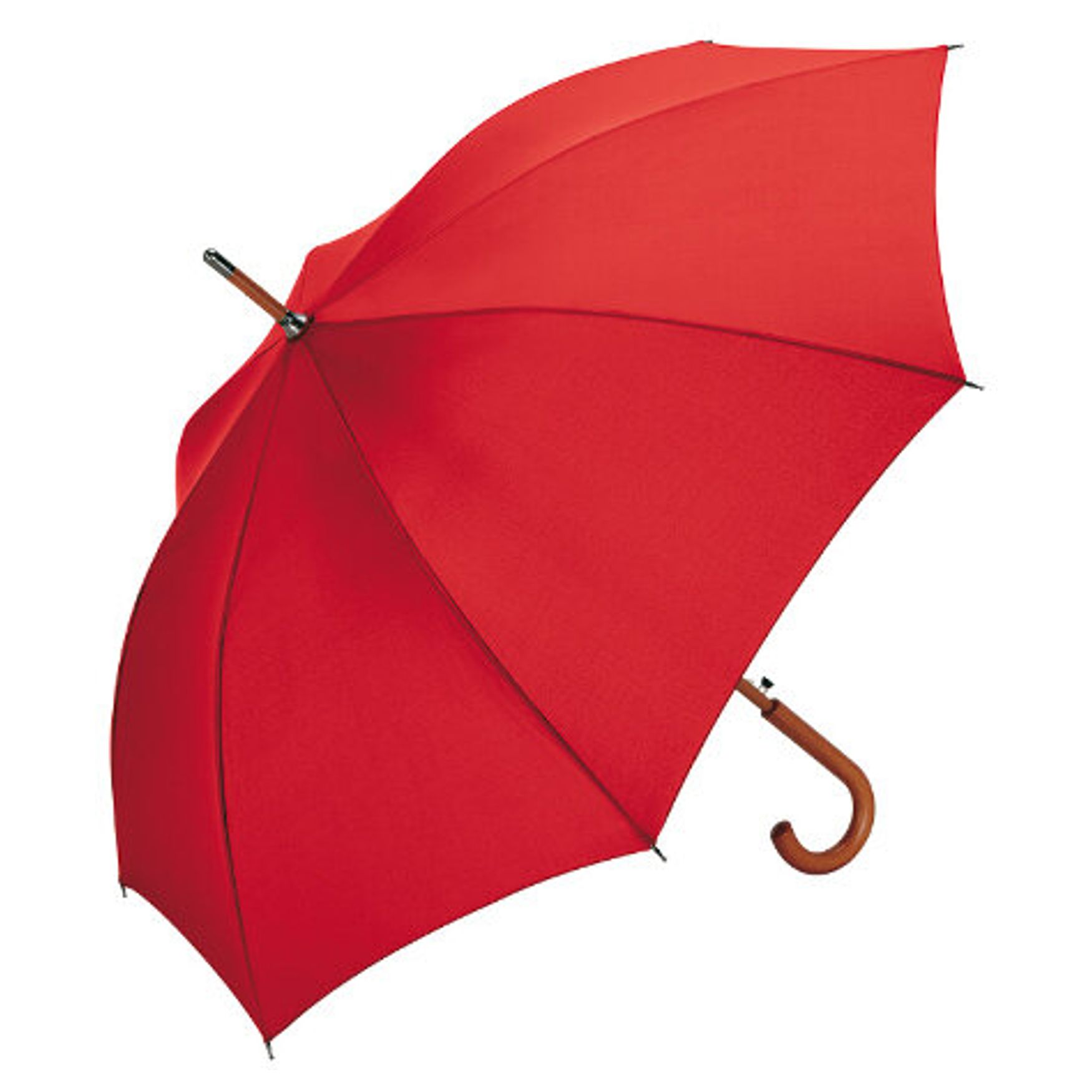 Automatic woodshaft umbrella 3310 - Red