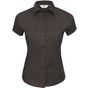 Image produit Ladies’ short sleeve fitted stretch shirt r-947f-0