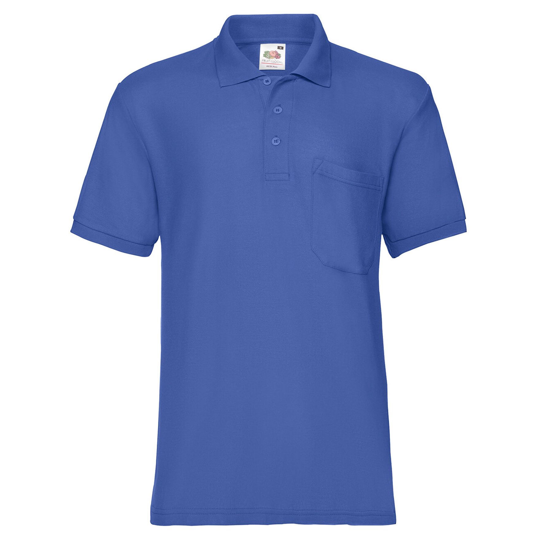 Pocket Polo 65/35 - Bleu royal
