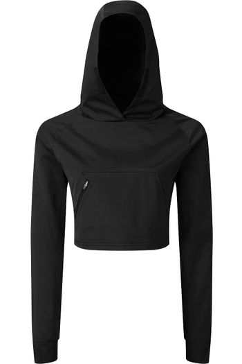 Jaqueta crop top feminina tr086 - Black
