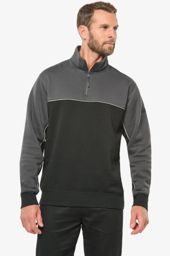 Image produit Sudadera ecológica con cremallera unisex wk404