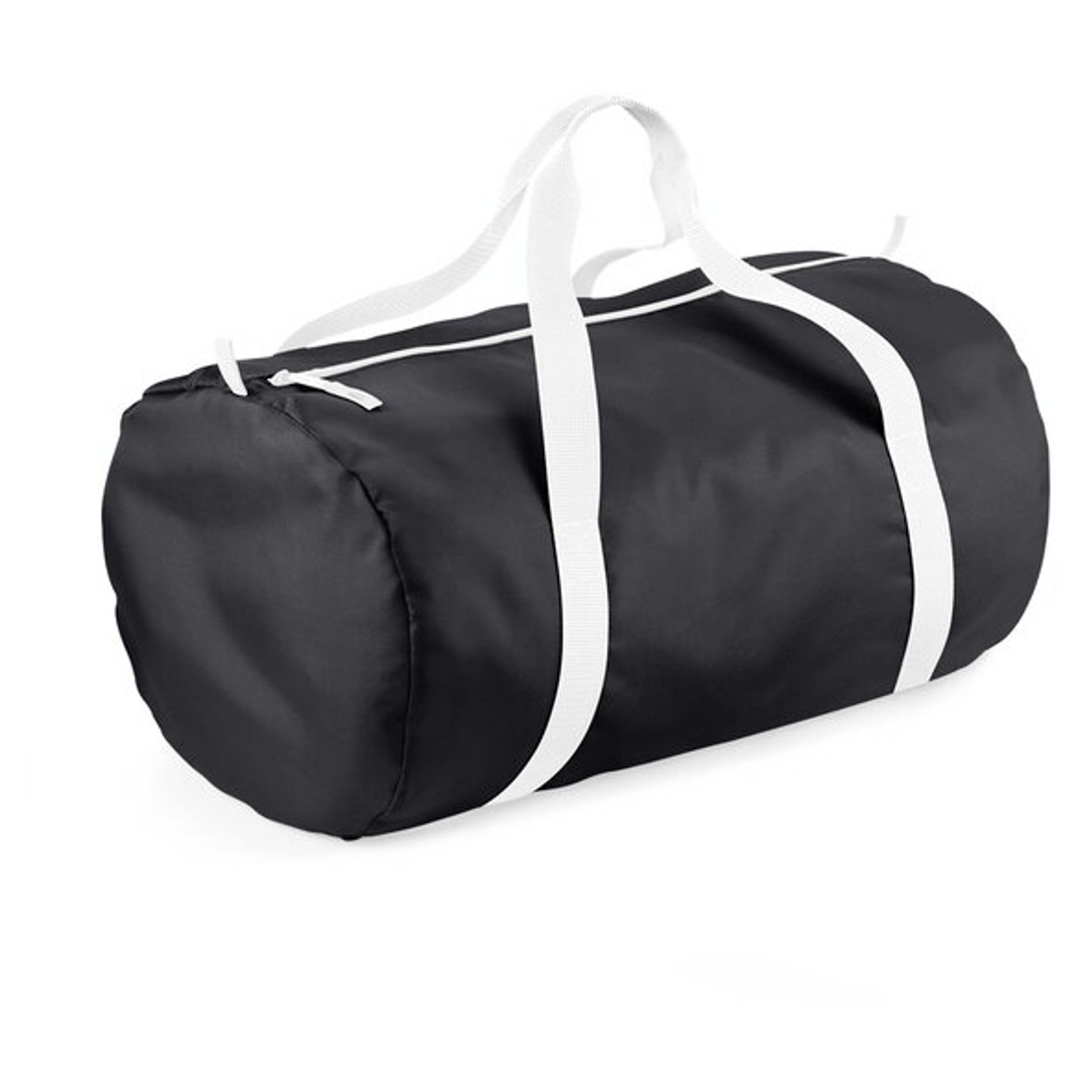 Packaway barrel bag Sac de voyage polyester bg150 - Black white