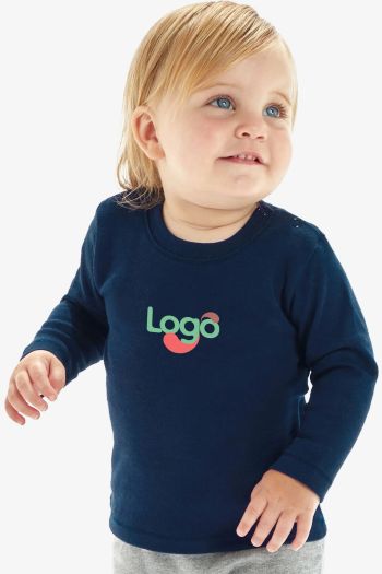 Image produit Baby longsleeve top Tee shirt bomull långa ärmar bz11