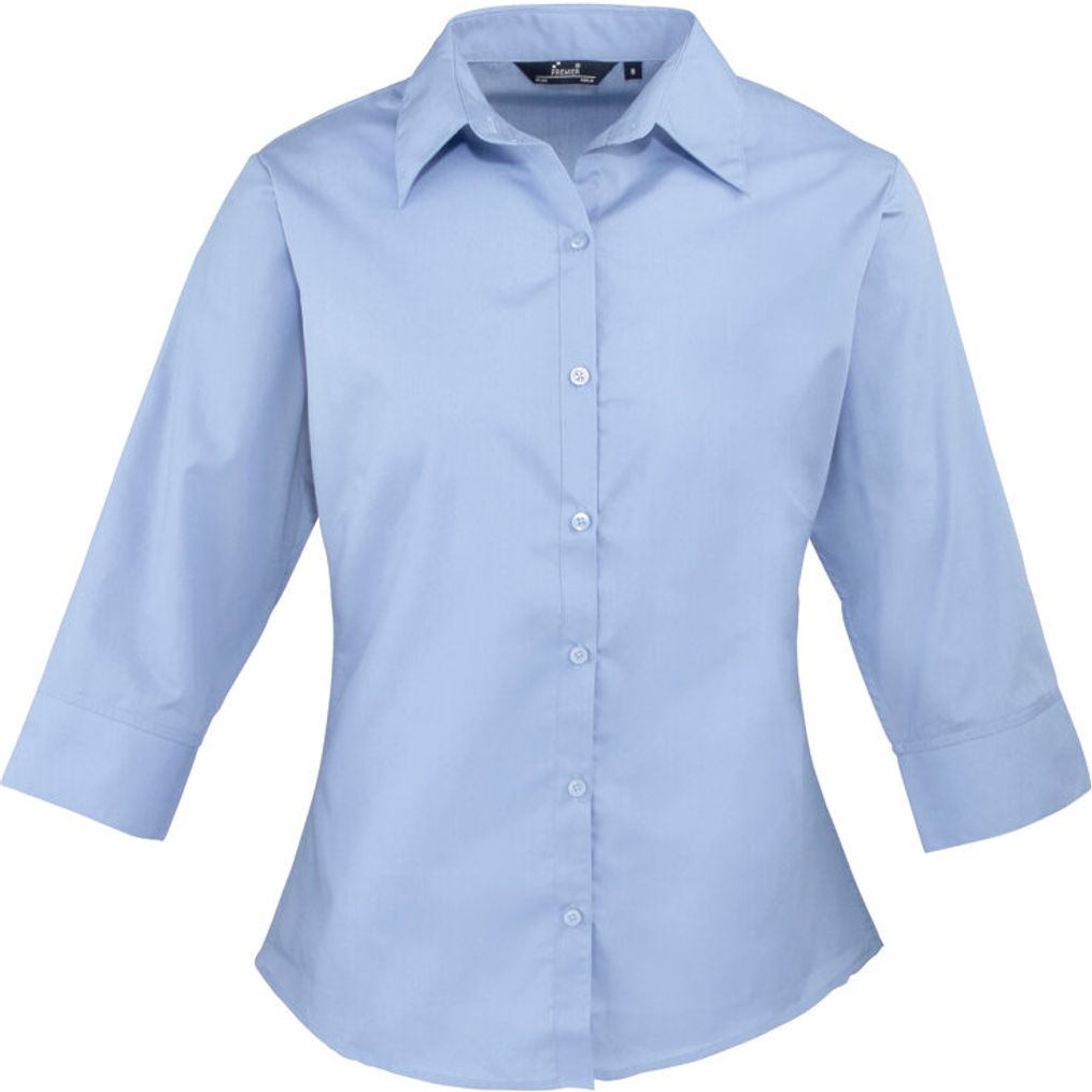 Image produit Poplin Blouse 3/4 Sleeves pr305